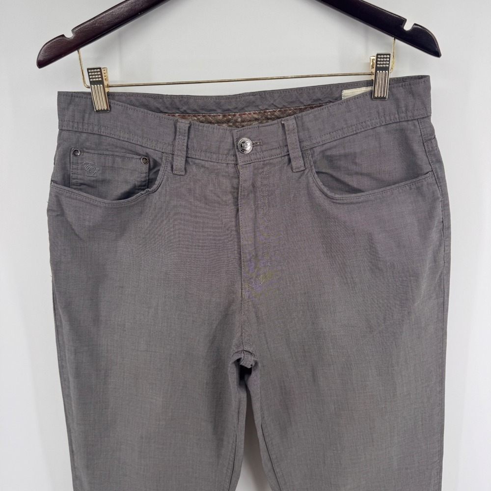 English Laundry Brixton Mens 32x34 Charcoal Grey Textured 5-Pocket Pants 1119710 - Picture 2 of 15